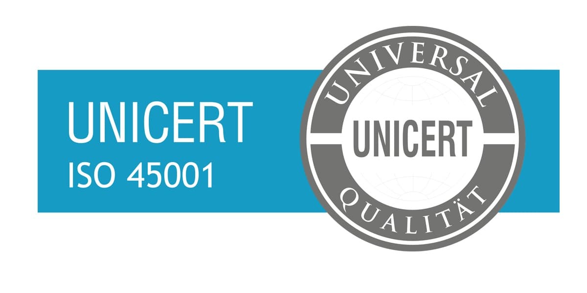 ISO 45001 belgelendirme rozeti