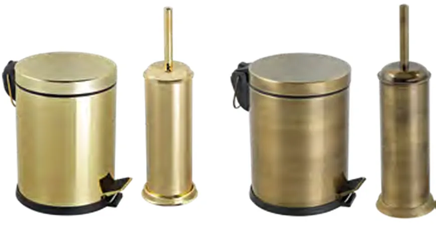 951G / 951A 2’li Gold / Antik Kaplama Banyo Seti