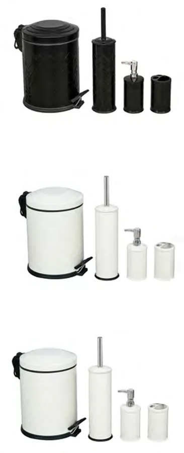 16005S / 16005B +3 4’lü Zik Zak Banyo Seti