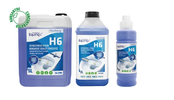 H6 CONC KONSANTRE TUVALET TEMİZLEYİCİ