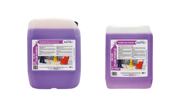 HK 001 FLOR PURPLE Konsantre Parfümlü Yüzey Temizleyici