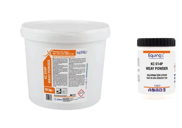KC 014P WEAY POWDER Daldırma için Uygun Toz Yağ ve Kir Sökücü