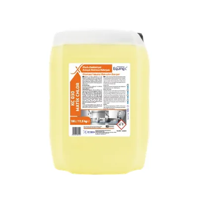 KC 030 MATİK CHLOR Klorlu Endüstriyel Bulaşık Makinesi Deterjanı