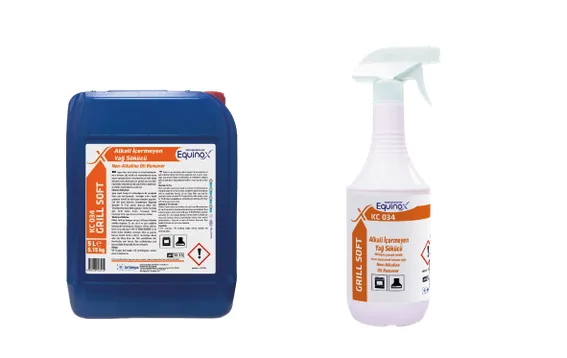 KC 034B GRILL SOFT Alkali İçermeyen Yağ Sökücü