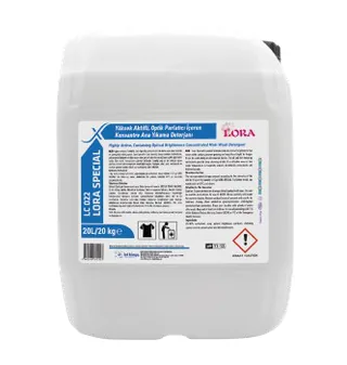 LC 022 LORA SPECIAL Yüksek Aktifli, Optik Parlatıcı İçeren Konsantre Ana Çamaşır Yıkama Deterjanı
