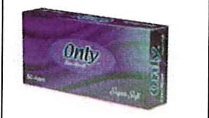 502308 ONLY KUTU MENDİL 50 YAPRAK