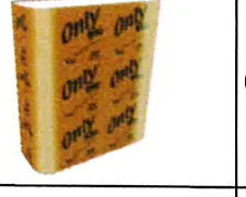 500212 ONLY TRİO 3 KATLI Z HAVLU