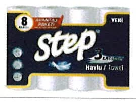 STEP 8'Lİ HAVLU 3 KATLI