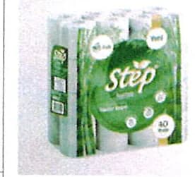 700827 STEP BAMBU 40'LI TUVALET KAĞIDI 3 KATLI